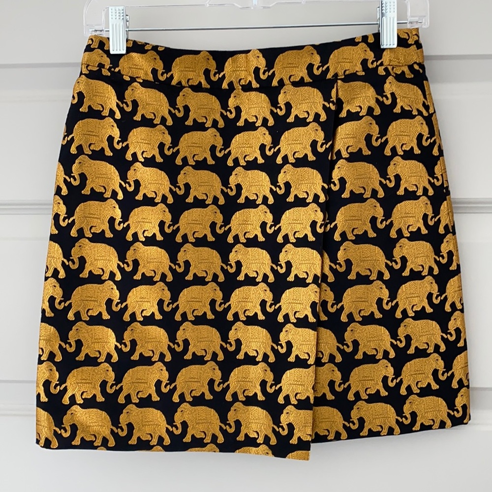 J Crew elephant skirt